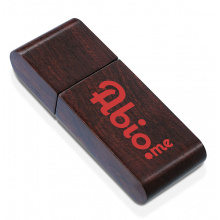 Nachhaltiger USB-Stick aus Rosenholz - Topgiving